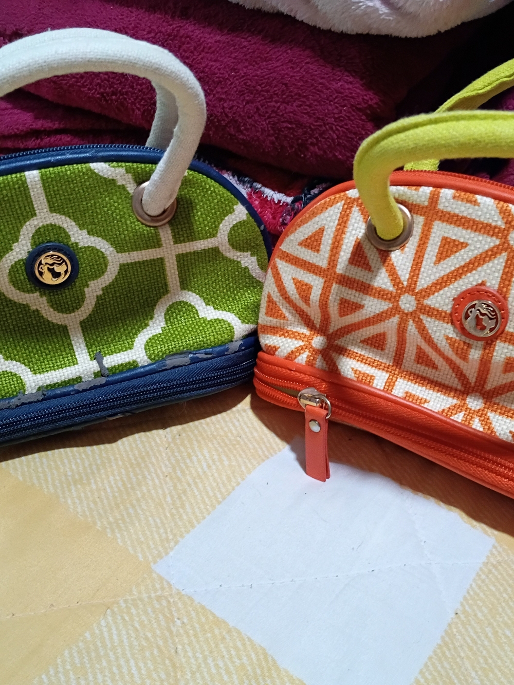 2 Spartina Makeup Bags (See Description)